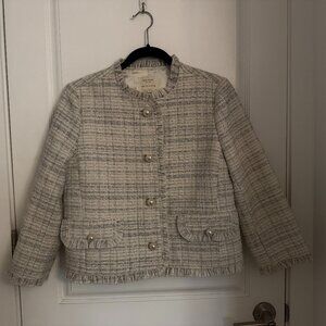 Kate Spade Cropped Chanel-style jacket